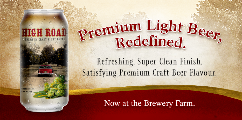 Premium Light Beer, redefined.